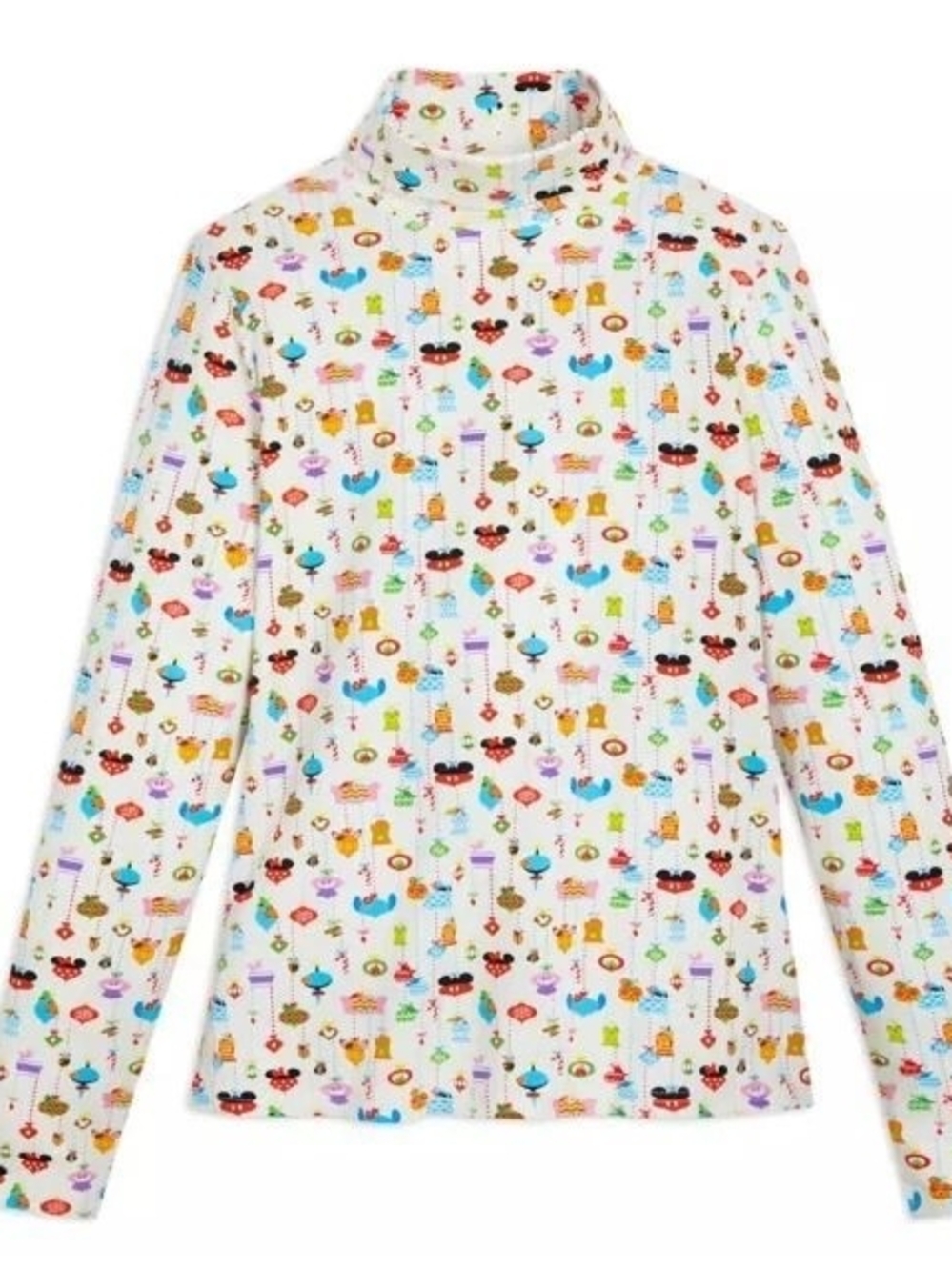 Mickey Mouse And Friends Holiday Mock Pullover Walt Disney World Disneyland